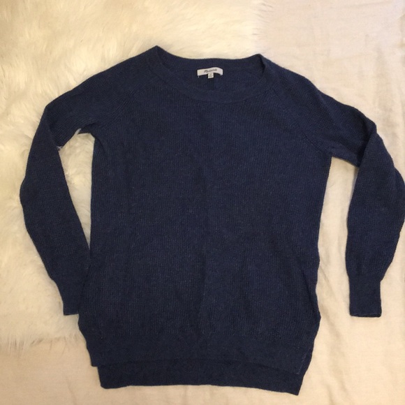 Madewell Sweaters - Madewell navy waffleknit